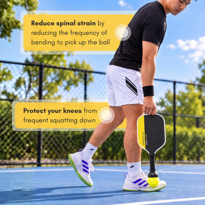 Pro Picker, Pickleball Retriever, 2-Pack Silicone Ball Grabber